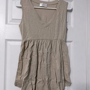 NWT Discount Divas babydoll style tank top